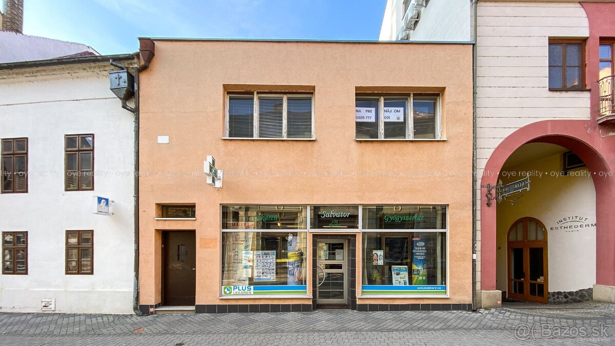 Na prenájom kanc. priestory v absolútnom centre KN - 69 m2 - 12