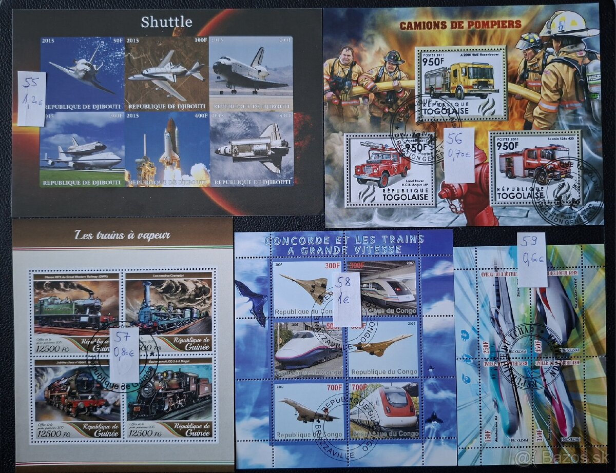 Postove znamky 4 (98poloziek) - 12