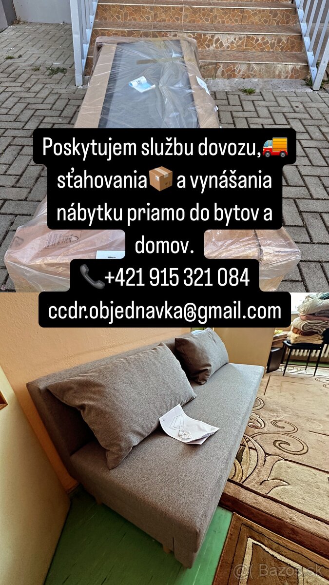 Sťahovanie, preprava, vynáška, vypratávanie - 12