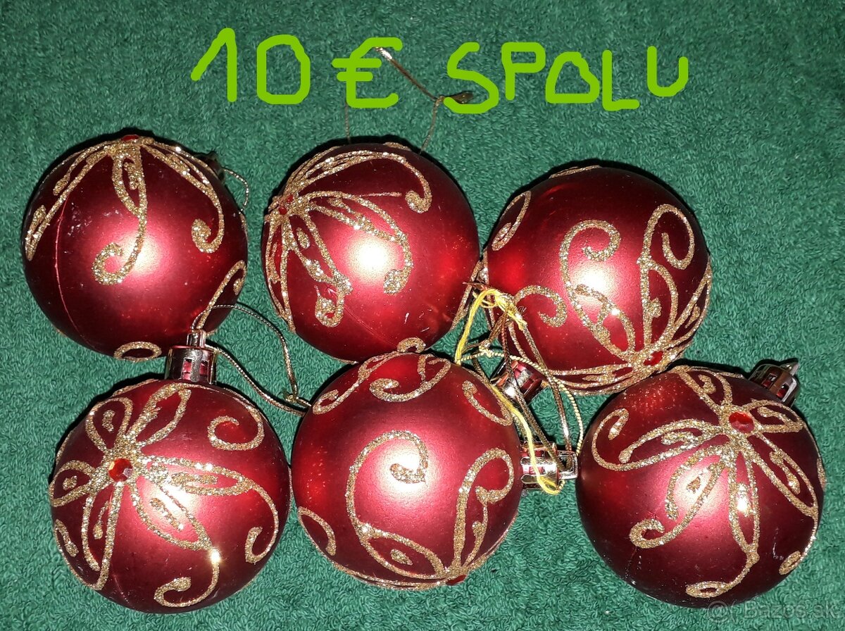 Staré vianočné gule a ozdoby - 12