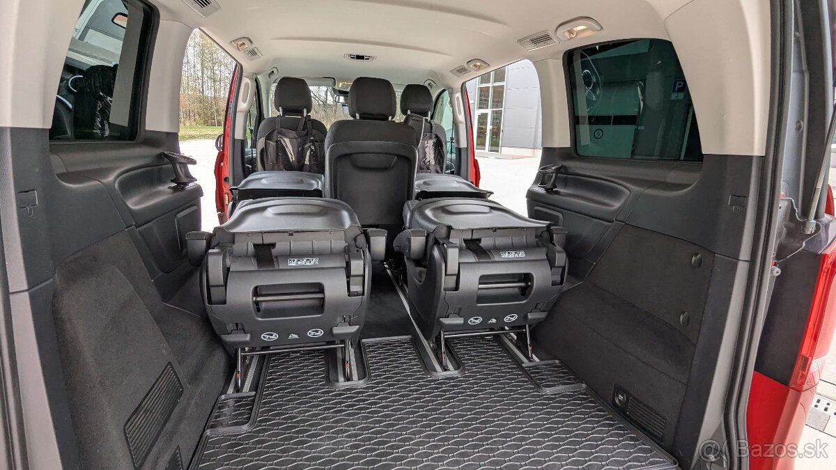 Mercedes v class trieda v 200d compact 7-miestny - 12