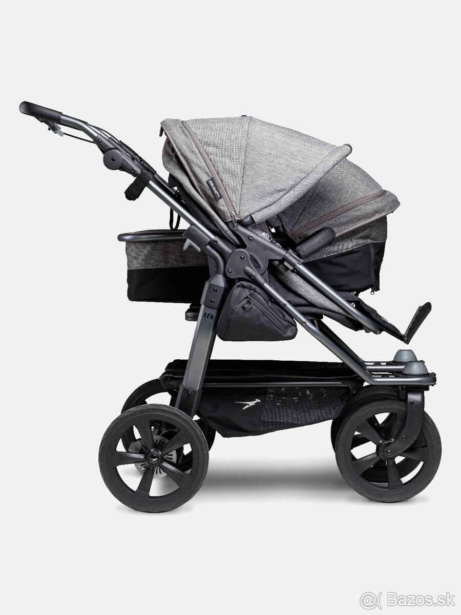 TFK duo combi kočík pre dvojičky / súrodenecký kočík - 12