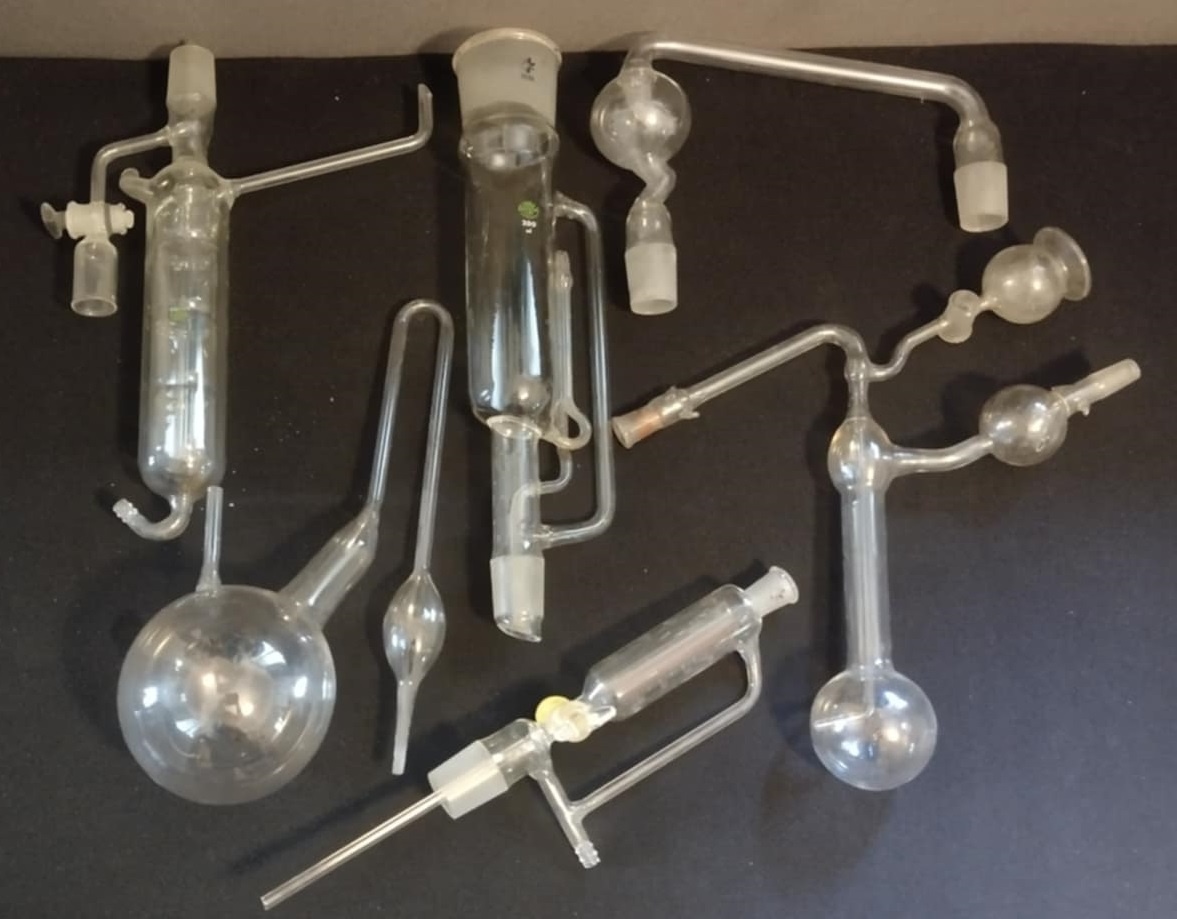 Chemické sklo /výveva vodná / Nástavec extrakčný .... - 12