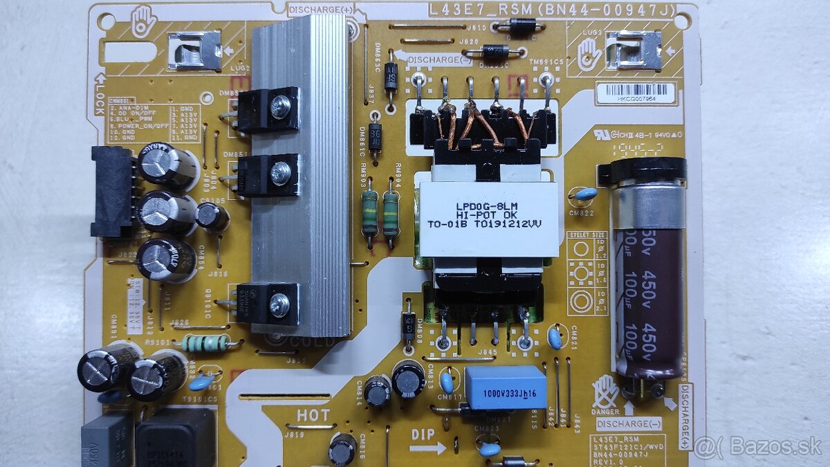 SAMSUNG UE43RU7172 náhradné diely - 12