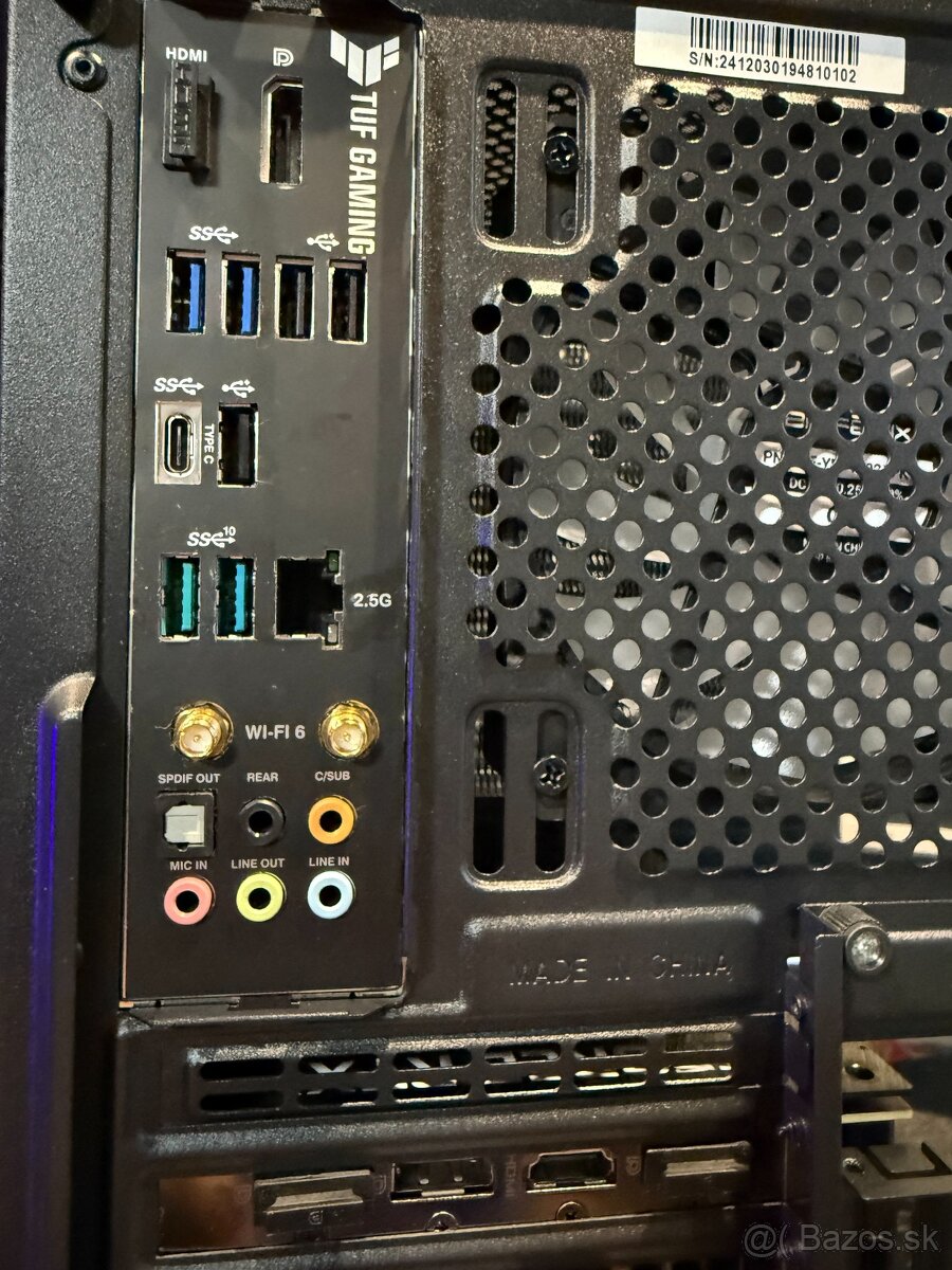 Herný PC i7-10700F / RTX 3070 / 64GB / SSD + HDD / RGB - 12