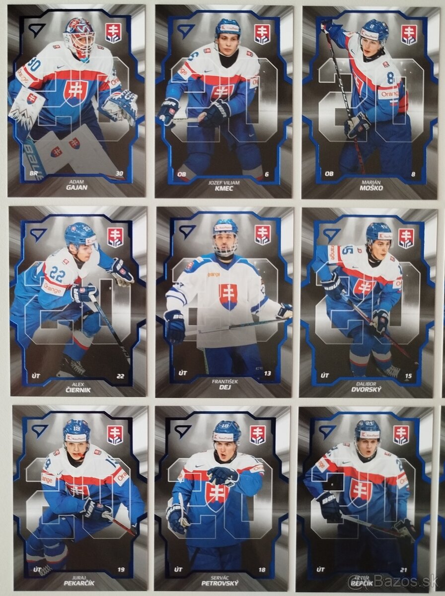 Hokejové kartičky HOKEJOVÉ SLOVENSKO 2024 - A L B U M - 12