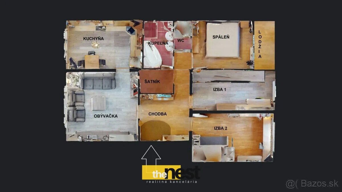 NADŠTANDARDNÝ 4-izbový byt - 12