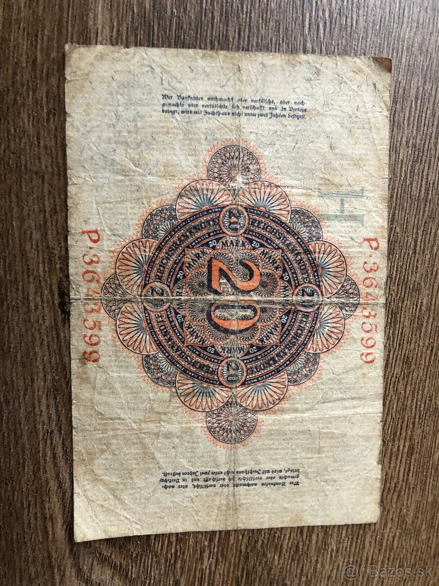 Bankovky DEUTSCHLAND 2 - 12