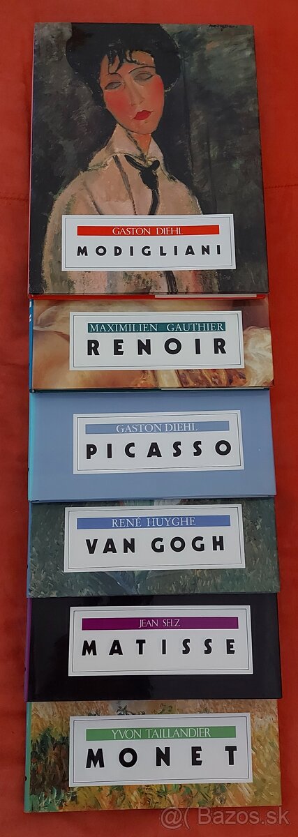 Van Gogh,Picasso, Monet, Matisse,Renoir, Modigliani kolekcia - 12