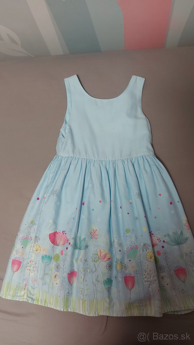 5ks letne saty vel. 7-8 rokov - 12