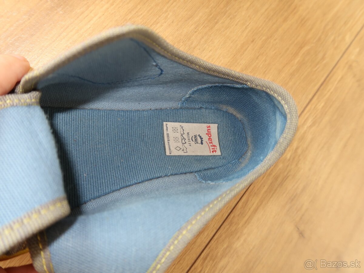Papuče / papučky SUPERFIT 29 (18,3 cm) - TOP STAV - 12