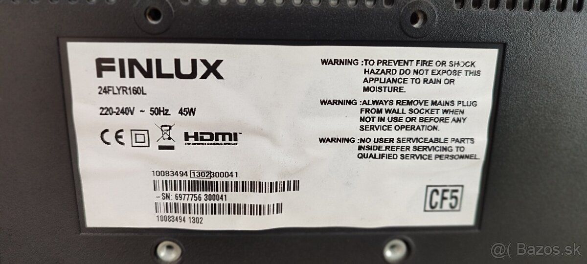 Televízor FINLUX - 12