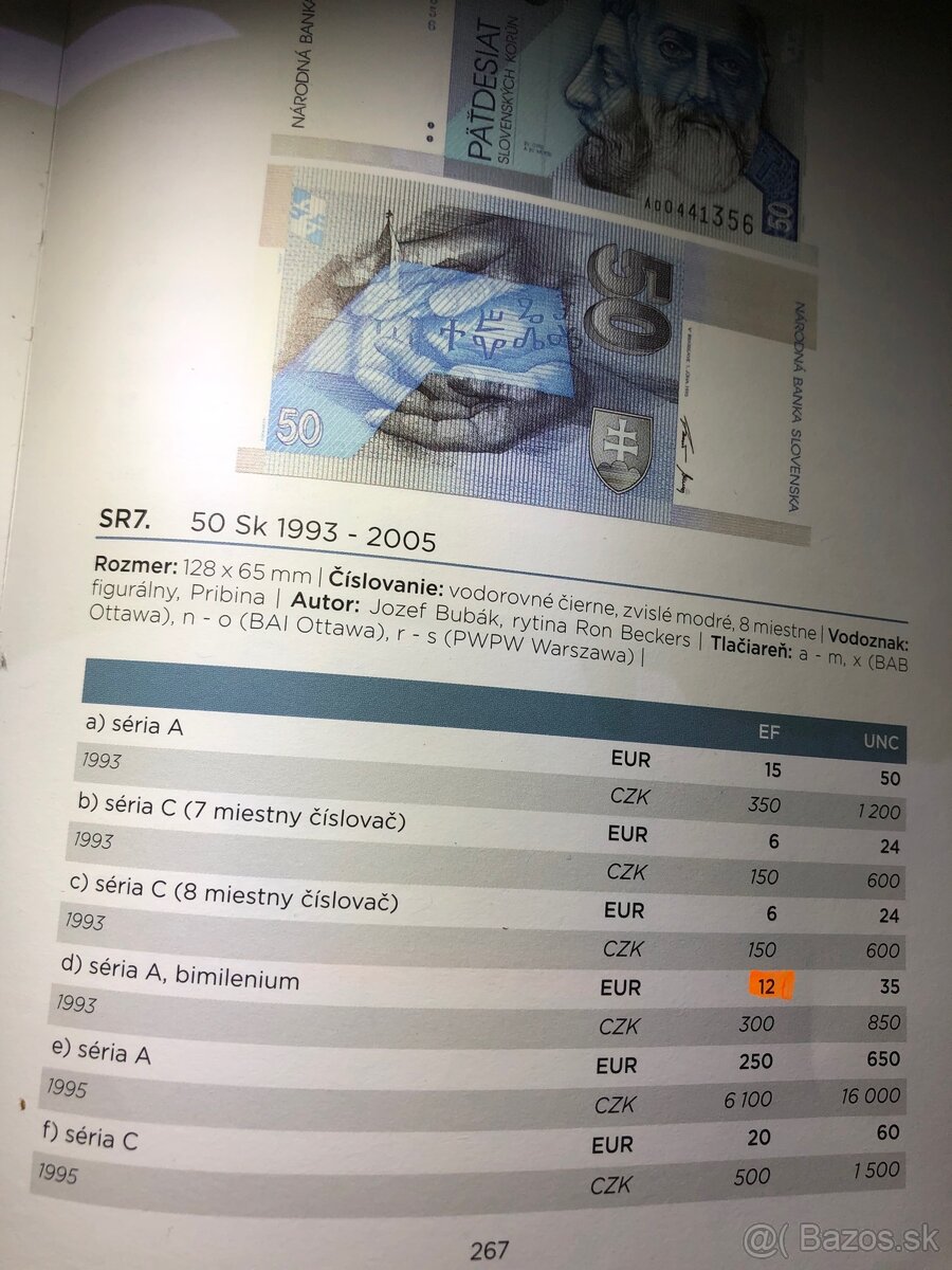 Bankovky ČSR a Slovensko - 12