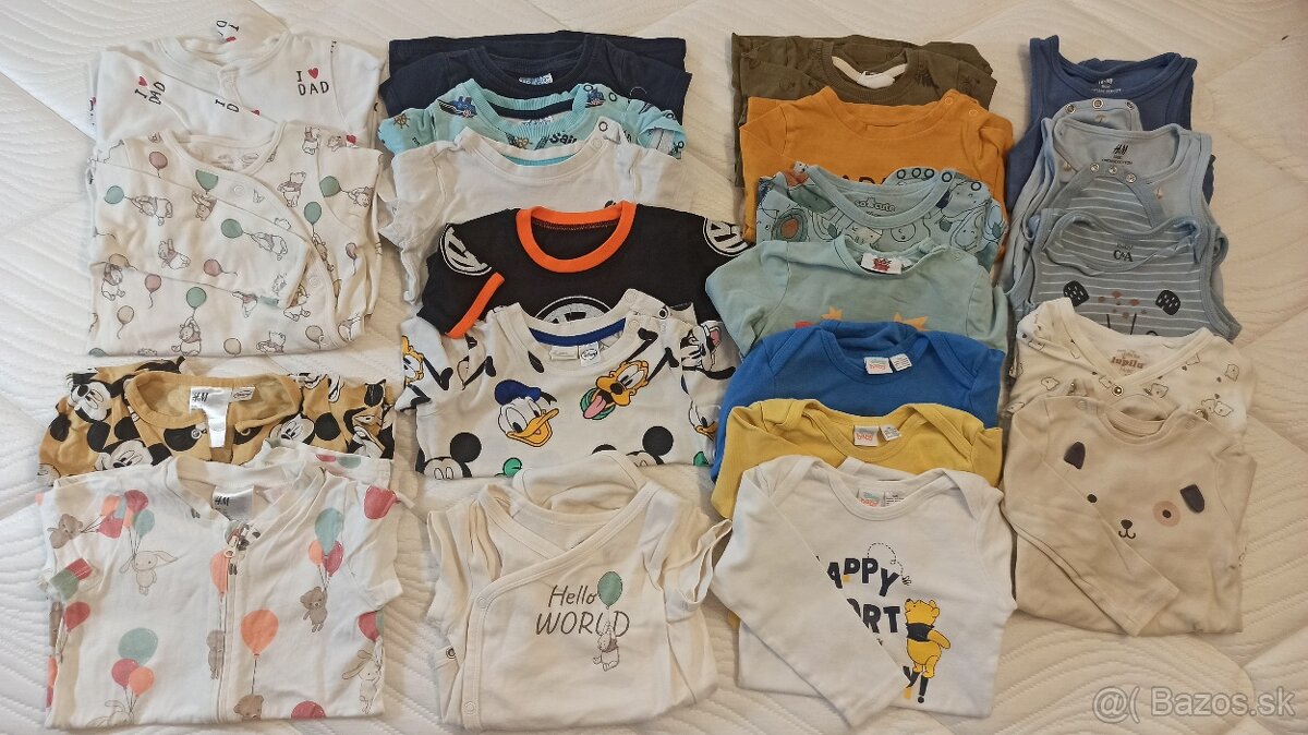 Veľký balík oblečenia v. 74, 74/80 pre chlapčeka - 12