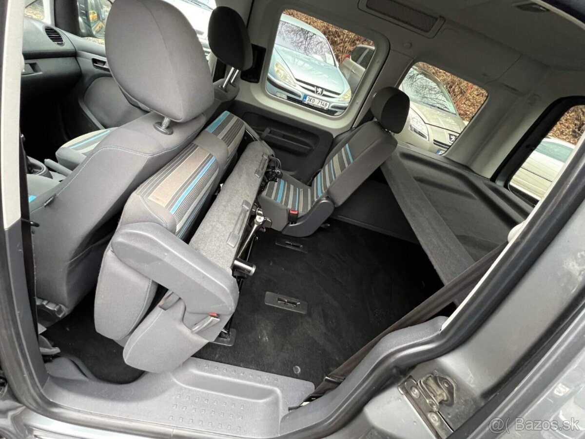VW Caddy 1.2 TSI 77 kW 2x šoupačky 2011 klima serviska - 12