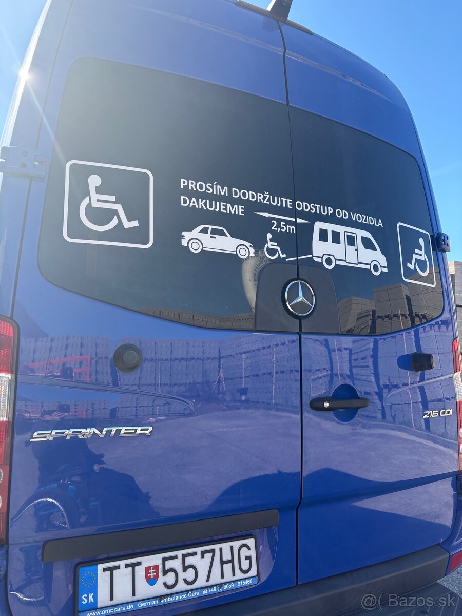 Unikátny Mercedes Sprinter 216 CDI - 12