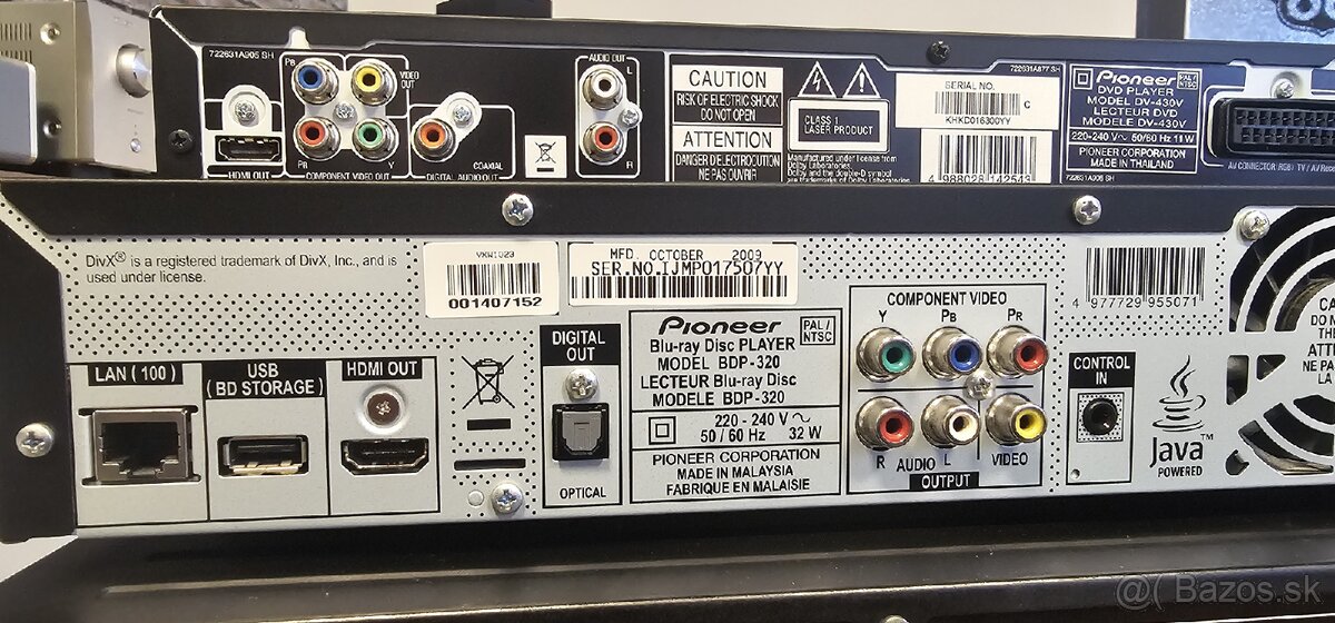 PIONEER RECEIVER 5.1 + BLU-RAY + DVD - 12