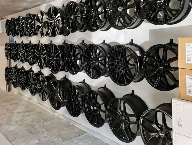 9J R18 5x112 ET50 Mercedes A, B, C, CLA alu disky 1221 - 12