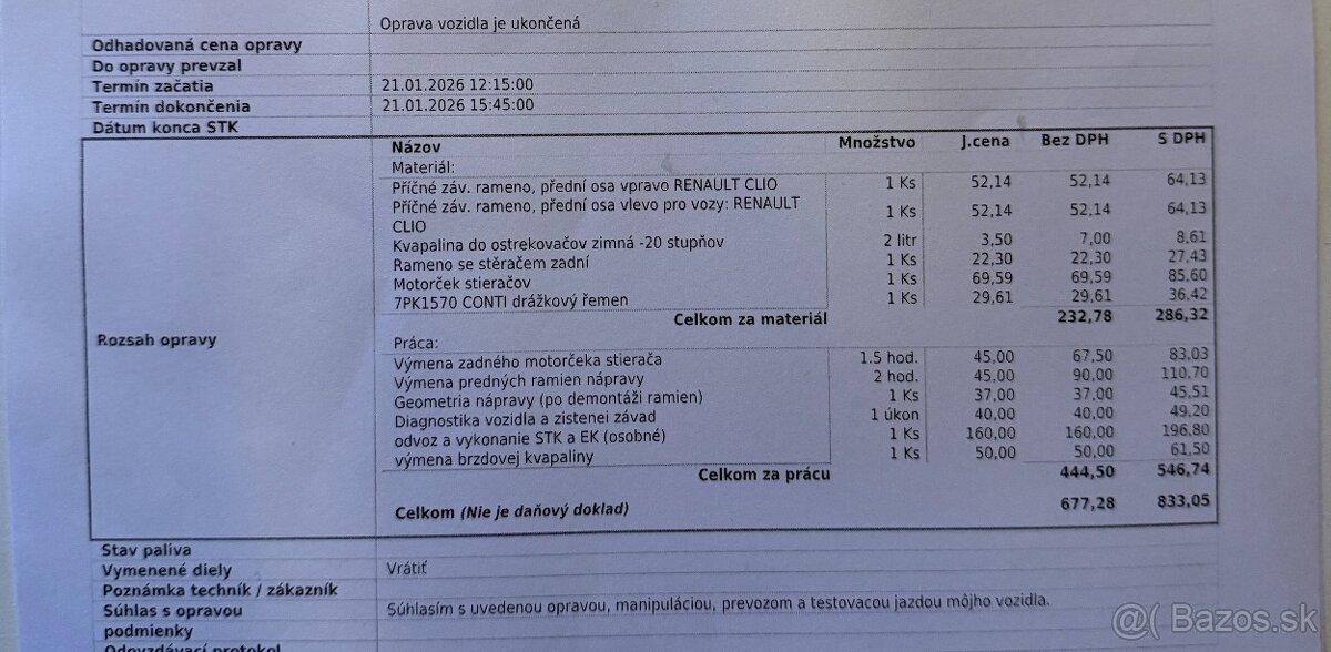 Renault Clio 0.9 TCe (2017), nová TK a EK - 12
