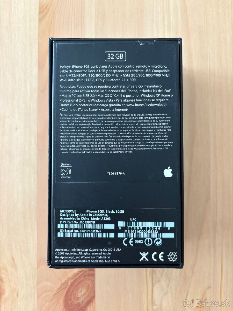 Nový Apple iPhone 3GS 32GB Black - 12