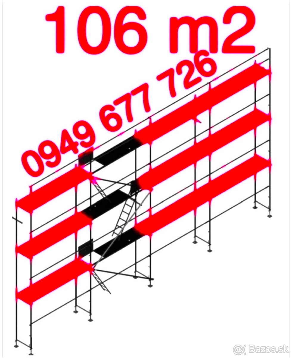 Predám lešenie kvalitne ,certifikované , pozink - 12