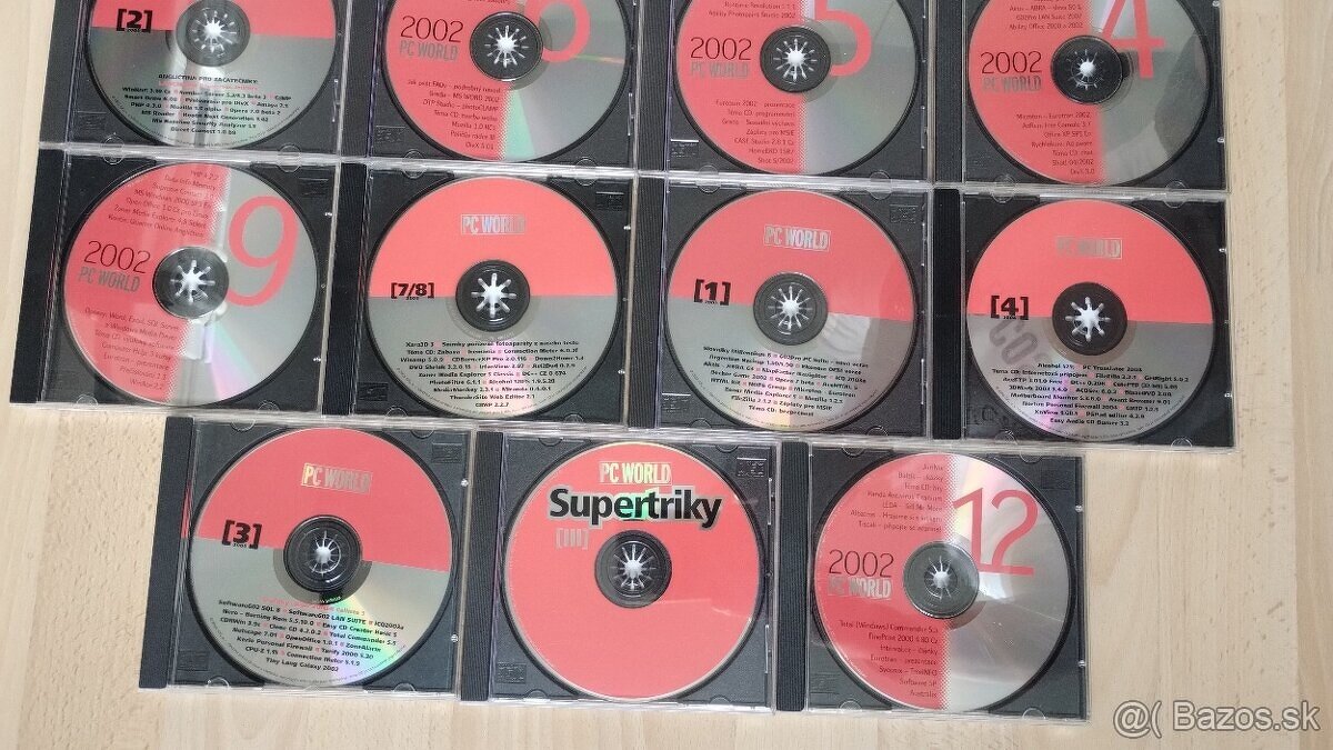 Predám zbierku počítačových CD PC World / Computer /Freesoft - 12