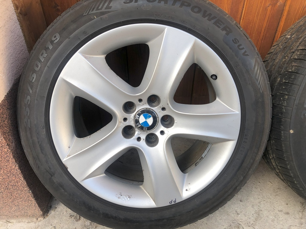 Elektróny original BMW X5 19" 5X120 s pneu 255/50 R19 - 12