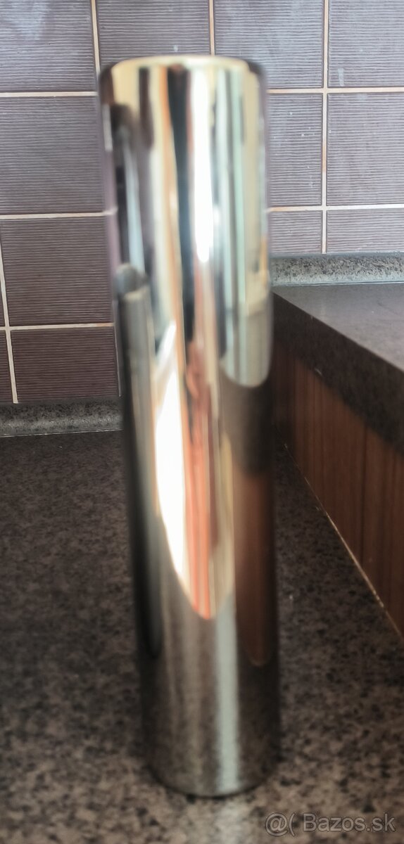 Kvetináče strieborné keramické - 12