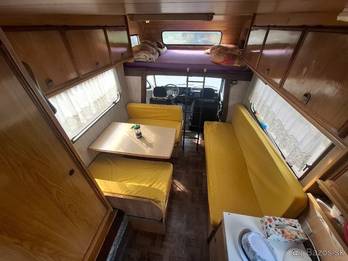 Fiat Ducato karavan 2.5d Rok 1988 Najazdené 260tis TK a E - 12