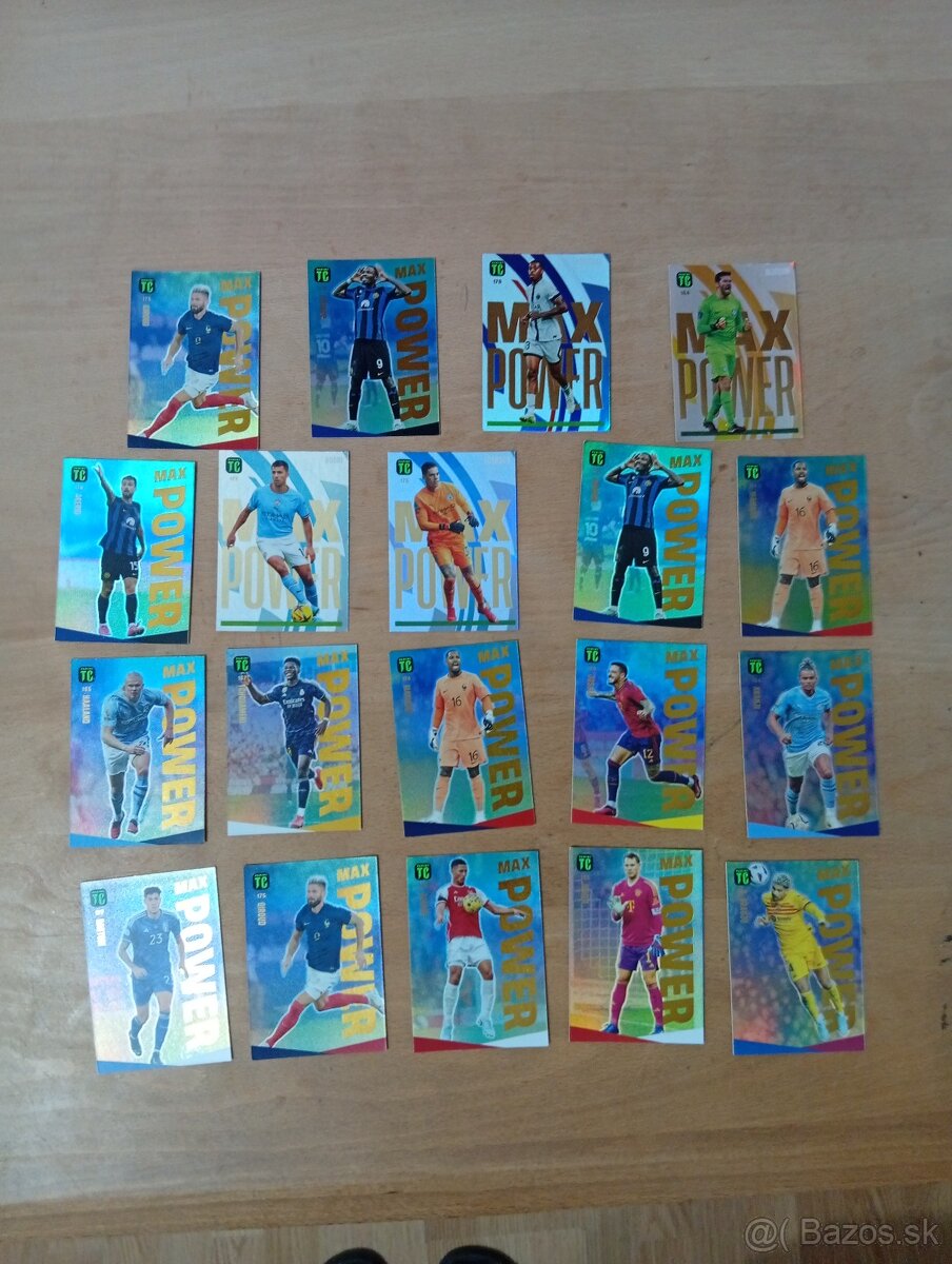 Predám futbalové karty Top Class - 12