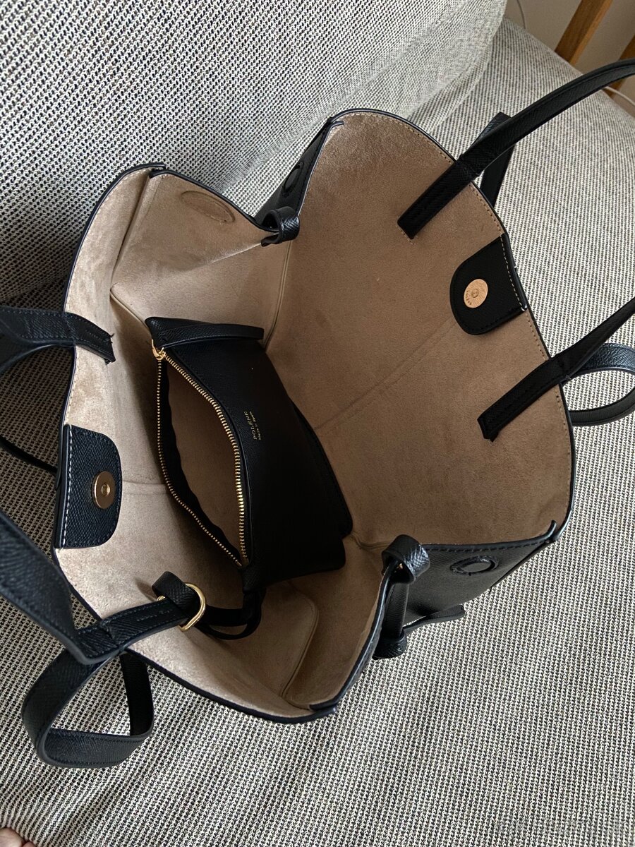 Černá kabelka Poléne Cyme, mini verze - 12