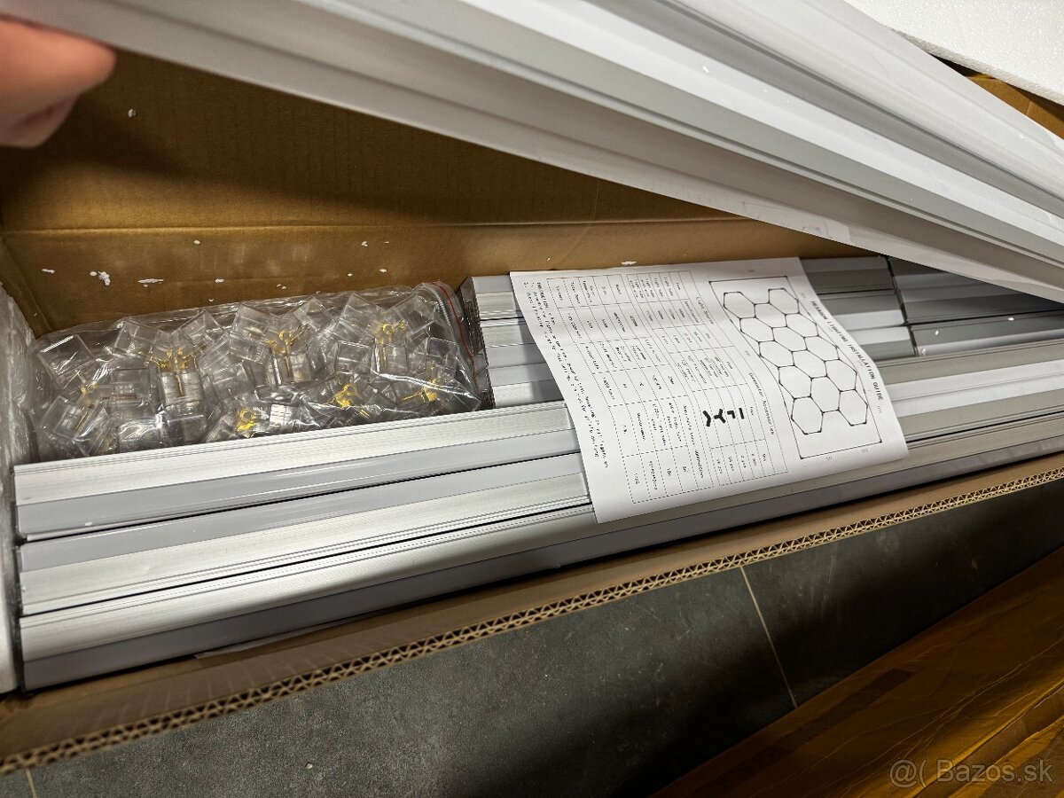 LED svetlá HEXAGON skladom - 12