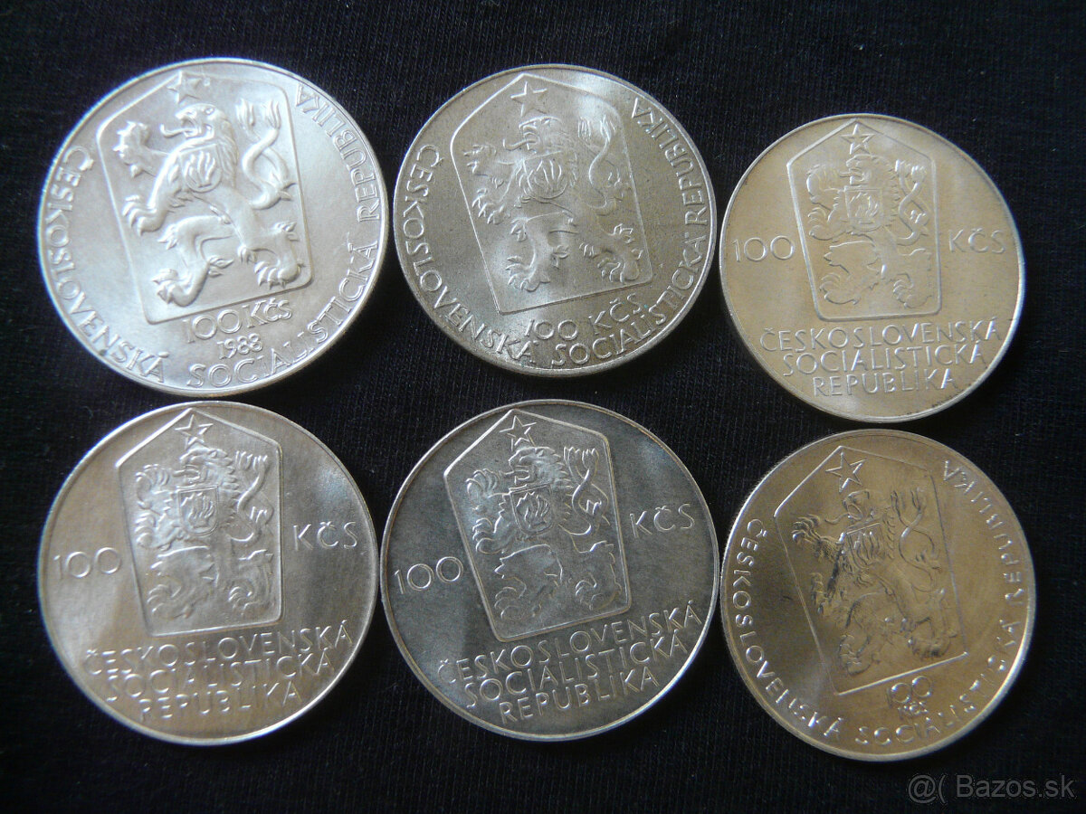 Československé pamätné strieborné mince - 12