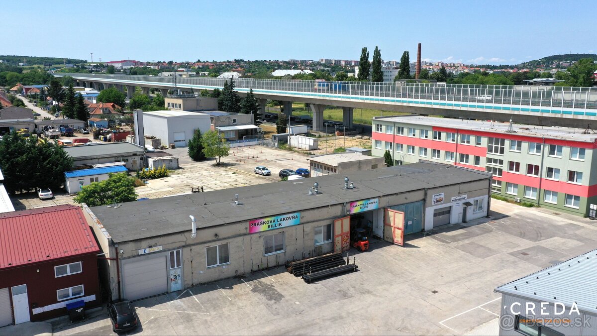 CREDA | predaj hala s lakovňou, Nitra - Priemyselná ul. - 12