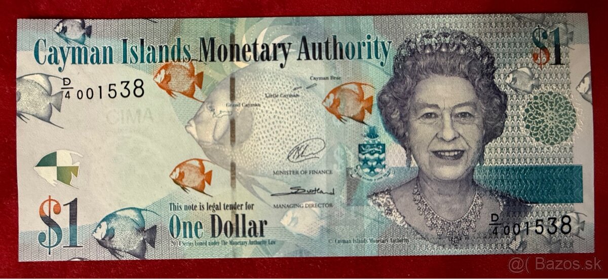 Staré bankovky Alžbeta II. rôzne krajiny - 12