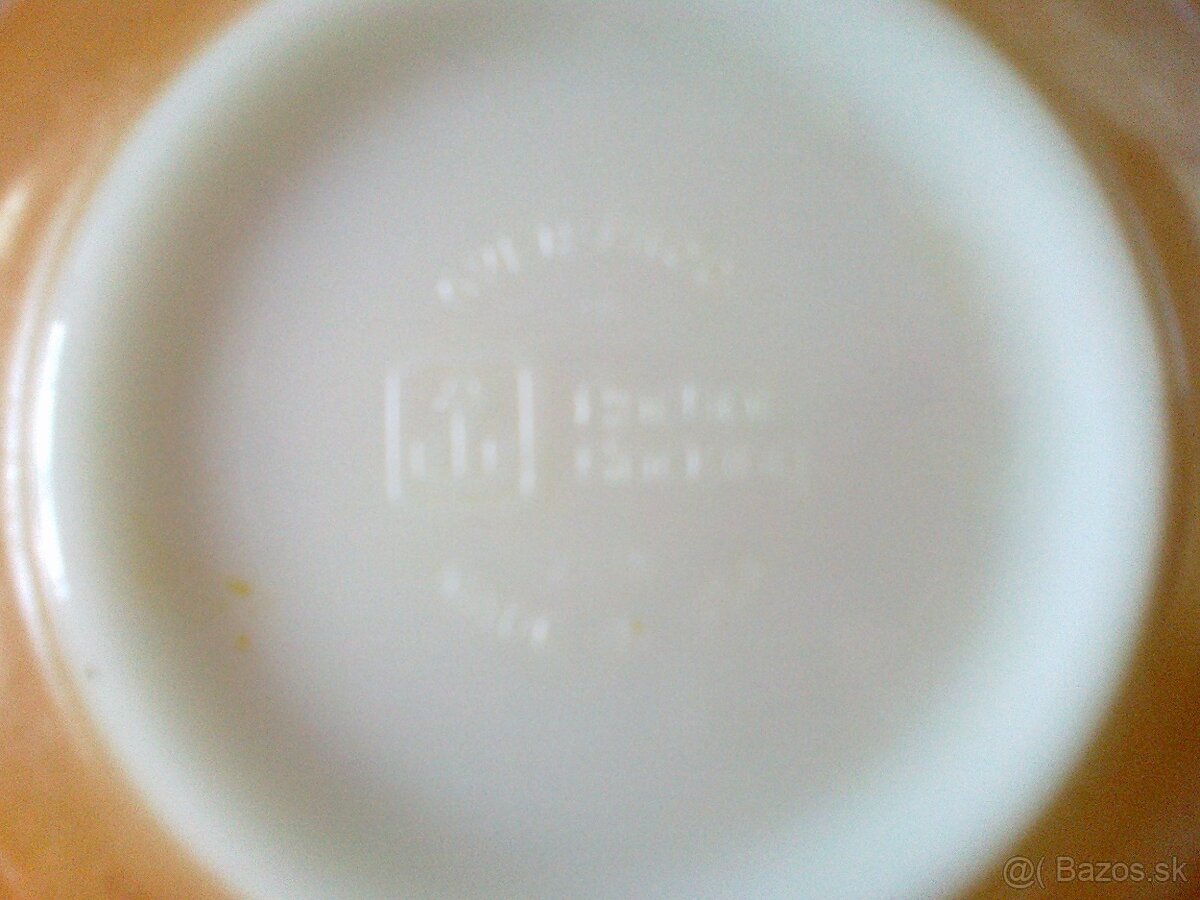 Porcelánová súprava – ORANŽOVÁ - 12