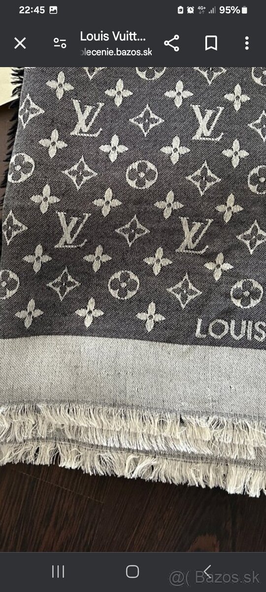 Obrovsky sal , satka, pled Louis vuitton - 12