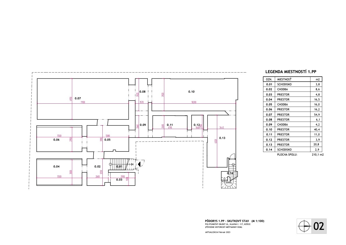 Priestor pre spoločenské akcie, CENTRUM- KE Hlavná ul. - 12
