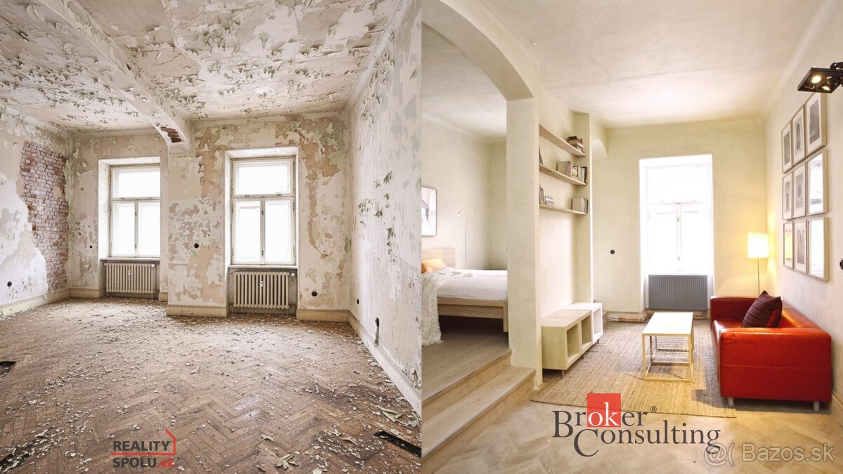 Zhodnotenie 50 % momentom kúpy | TRI lukratívne byty v centr - 12