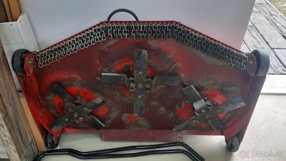 Traktorový mulčovač, kosačka Solo by Alko + snežný pluh - 12