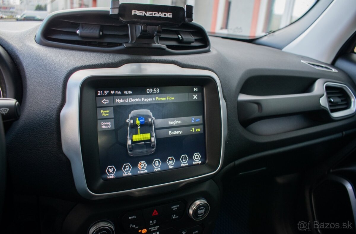 Jeep Renegade 1.5 e-Hybrid Longitude, 1.majiteľ, SK, - 12