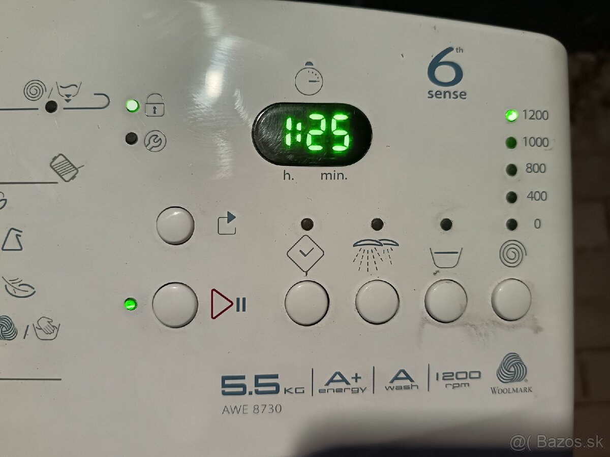 Pracka whirpool uzka 40 cm, dovoz v bratislave zdarma - 12