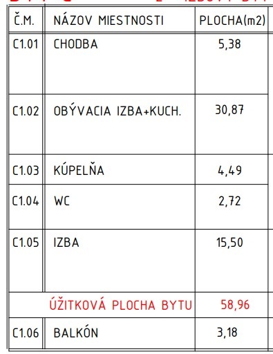 2-izbový byt s parkovaním a kobkou- Rezidencia Vinohrady - 12