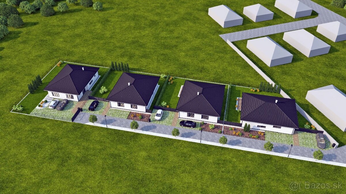 Predaj - Rodinný dom ,,Typ Bungalov " Láb - okr. Malacky - 12