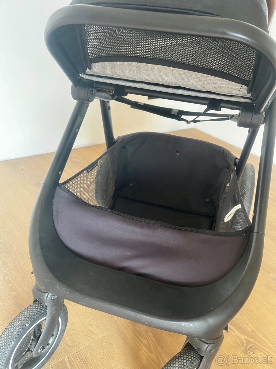 Kinderkraft Everyday 2v1 light grey s príslušenstvom - 12