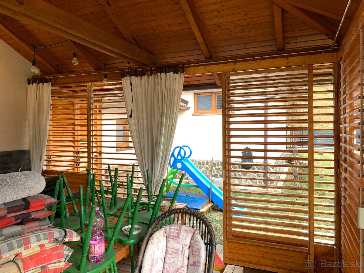 Otočné Žaluzie Slnolamy Pergoly Altánky Terasy Prístrešky - 12