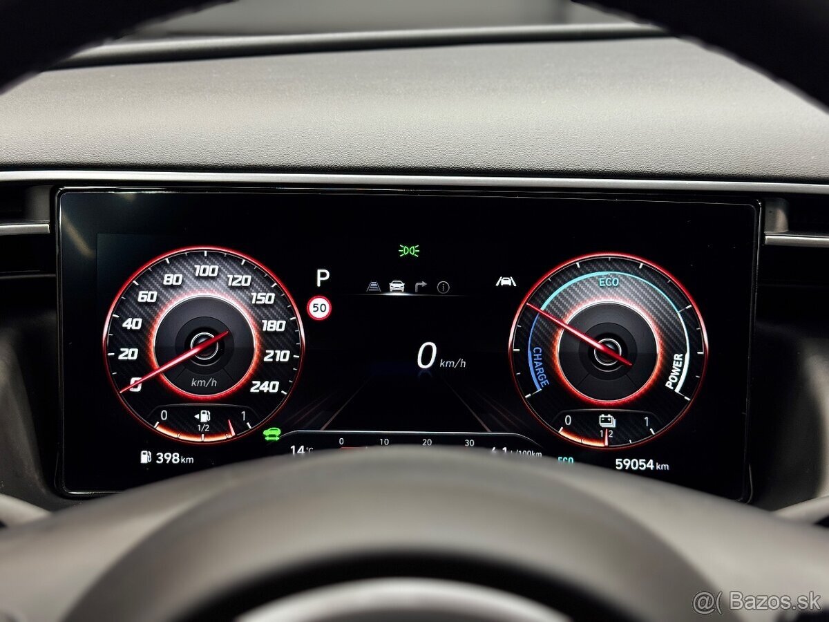 HYUNDAI TUCSON, HYBRID - 195kw, 4x4, Záruka, Odpočet DPH - 12