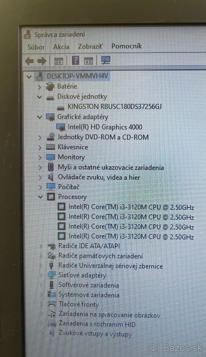 HP ProBook 450 G0 / i3 3120M / 8GB RAM / 256GB SSD / 15.6" - 12