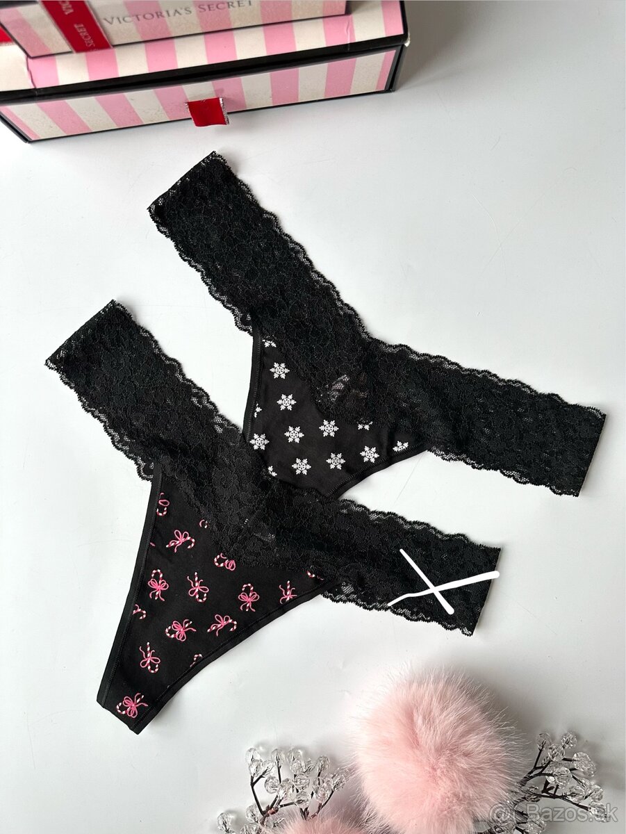 Victoria’s Secret Pink tanga nohavičky L - 12