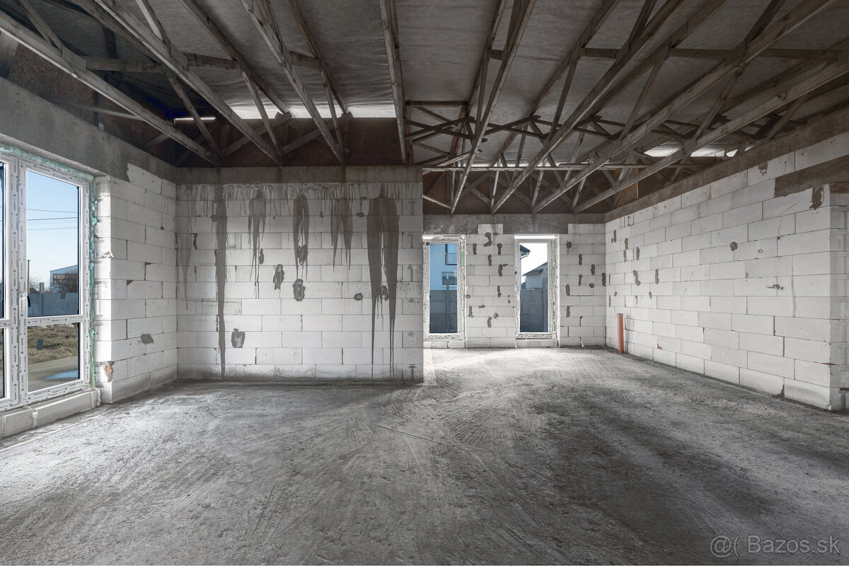 Novostavba nízkoenergetického bugalovu | Vojčice - 12